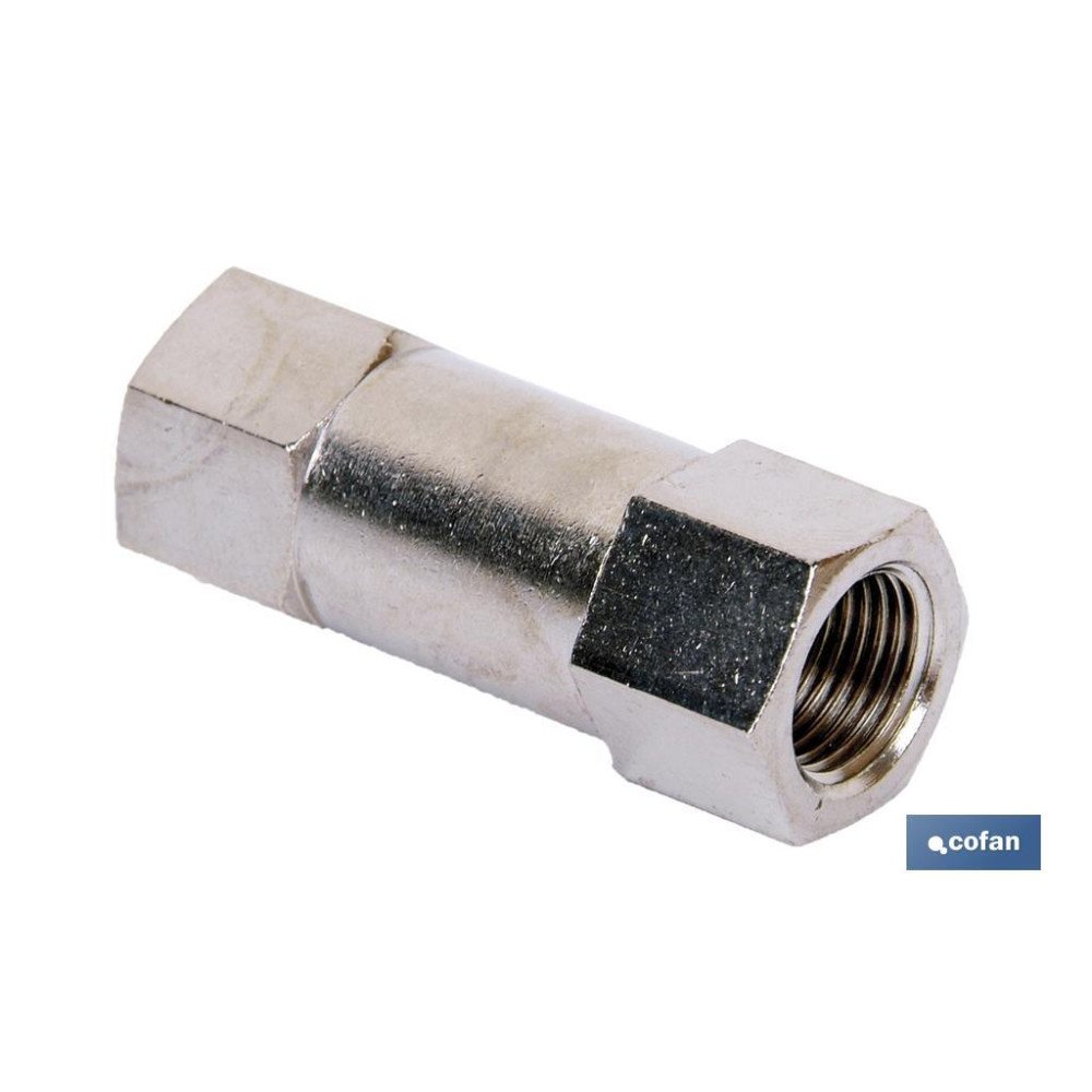ANTIRRETORNO (H - H) R-1/4 (PACK: 1 UDS)