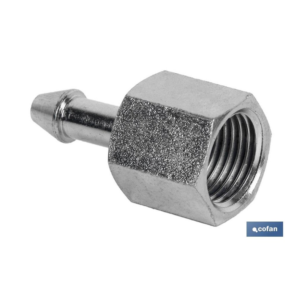 RACOR DE INFLAR ESPIGA 8mm. (PACK: 1 UDS)