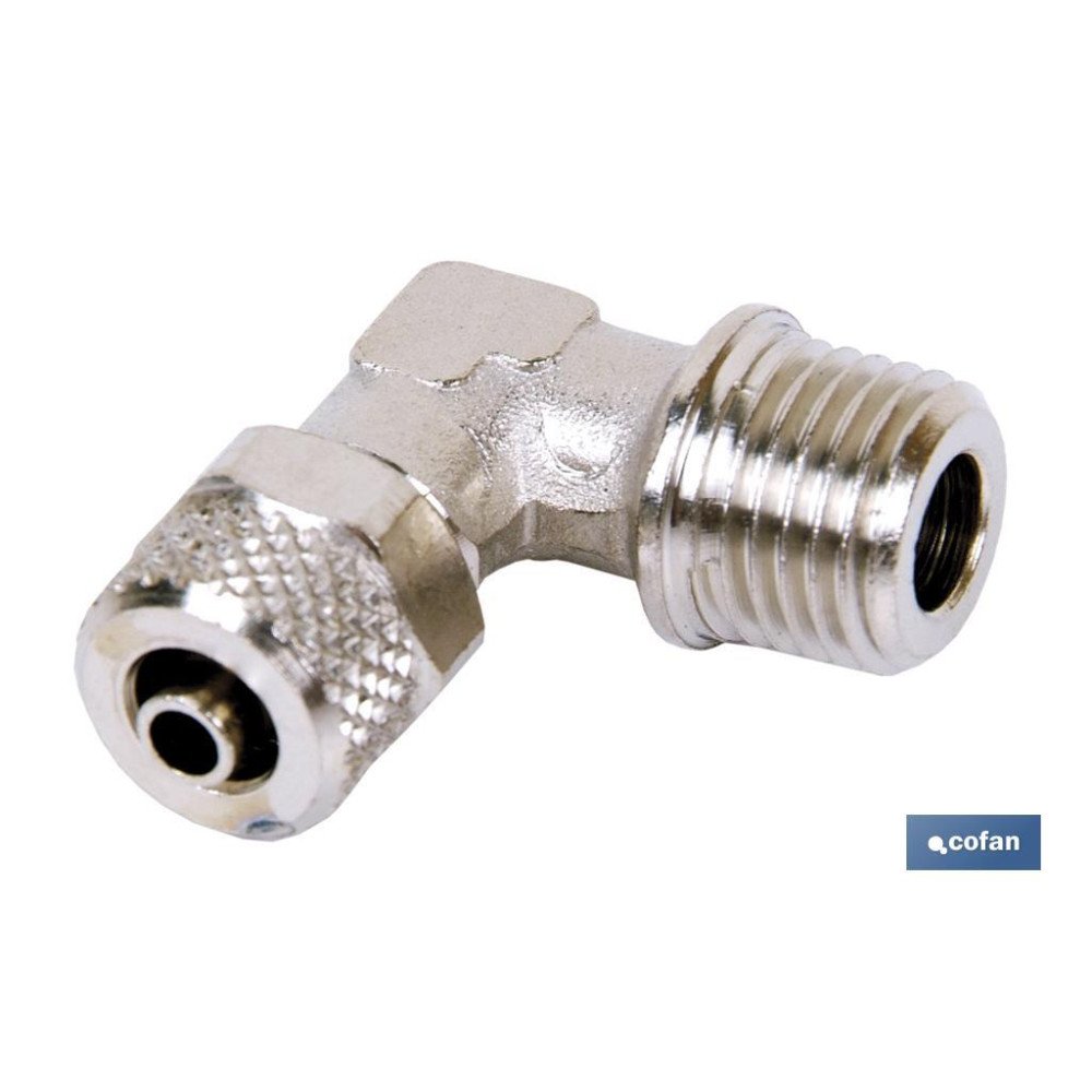 CODO MACHO ROSCA METRICA T-6/4 M-12X1,5 (PACK: 1 UDS)