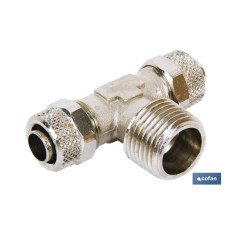 T CONICA MACHO T12/10 - R3/8 (PACK: 1 UDS)