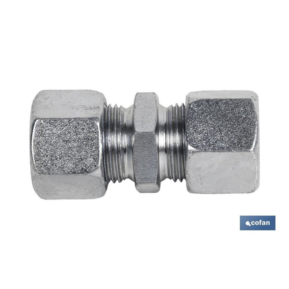 RACOR RECTO TUBO 6 - ROSCA 12 X 1,5 (PACK: 1 UDS)