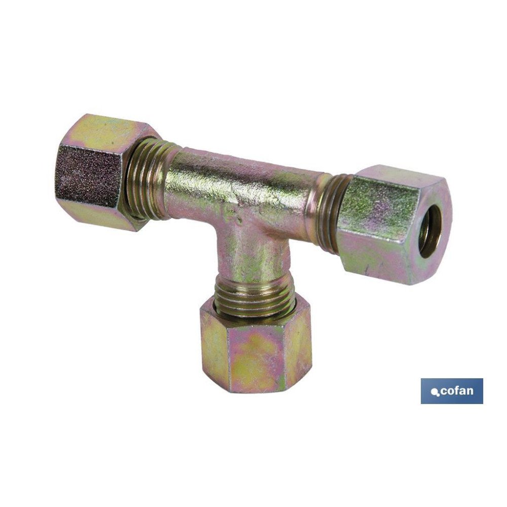 RACOR T TUBO 10 - ROSCA 16 X 1,5 (PACK: 1 UDS)
