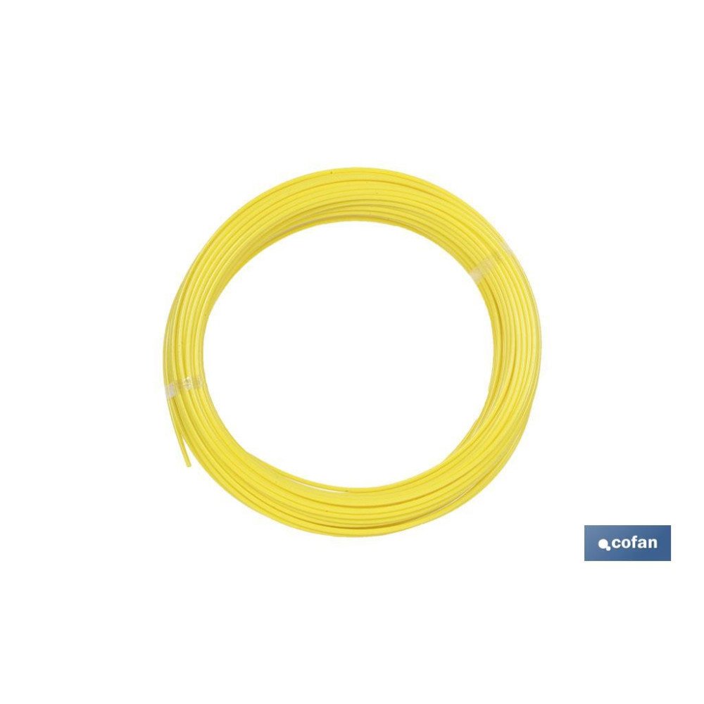TUBO POLIAMIDA DIN-73378 AMARILLO 6X8 (PACK: 100 UDS)