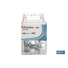 BL 17 UDS. REMACHE AL 4X16 (PACK: 10 UDS)
