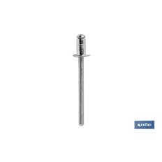 BLÍSTER DE 17 UDS. REMACHE DE ALUMINIO 4X16 VENTA UNITARIA (PACK: 1 UDS)