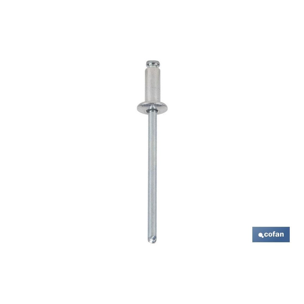 REMACHE ALUMINIO NORMAL 6,4 X 26 MM (PACK: 200 UDS)