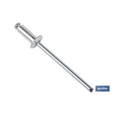 REMACHE ALUMINIO NORMAL 6,4 X 26 MM (PACK: 200 UDS)