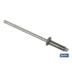 REMACHE ACERO INOX. A-2  4 X 6 MM (PACK: 1000 UDS)