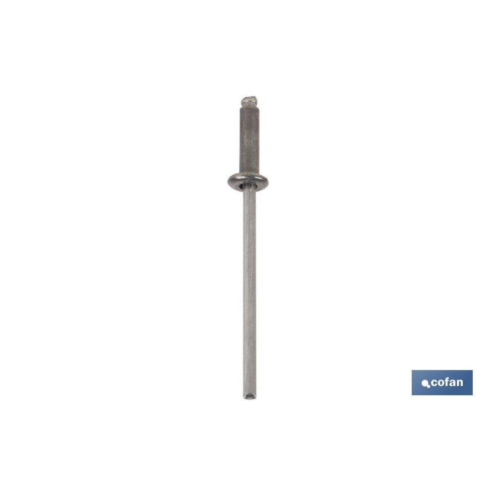REMACHE ACERO INOX A-2  4.8 X 16 MM (PACK: 500 UDS)