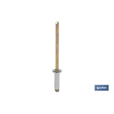 REMACHE ACERO  3.2 X 12 MM...