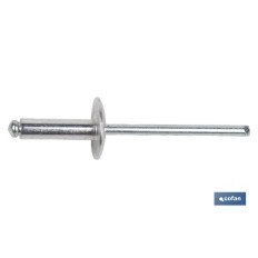 REMACHE ALUMINIO ALA ANCHA D-14  4,8 X 16 MM (PACK: 250 UDS)