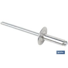 REMACHE ALUMINIO ALA ANCHA D-14  4,8 X 20 MM (PACK: 250 UDS)