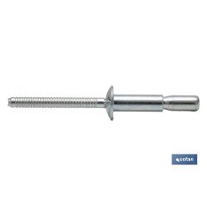 REMACHE ACERO ESTRUCTURAL 4,8 X 10 MM (PACK: 500 UDS)