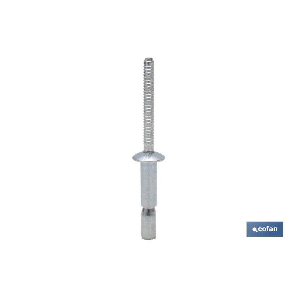 REMACHE ACERO ESTRUCTURAL 6,4 X 14 MM (PACK: 250 UDS)