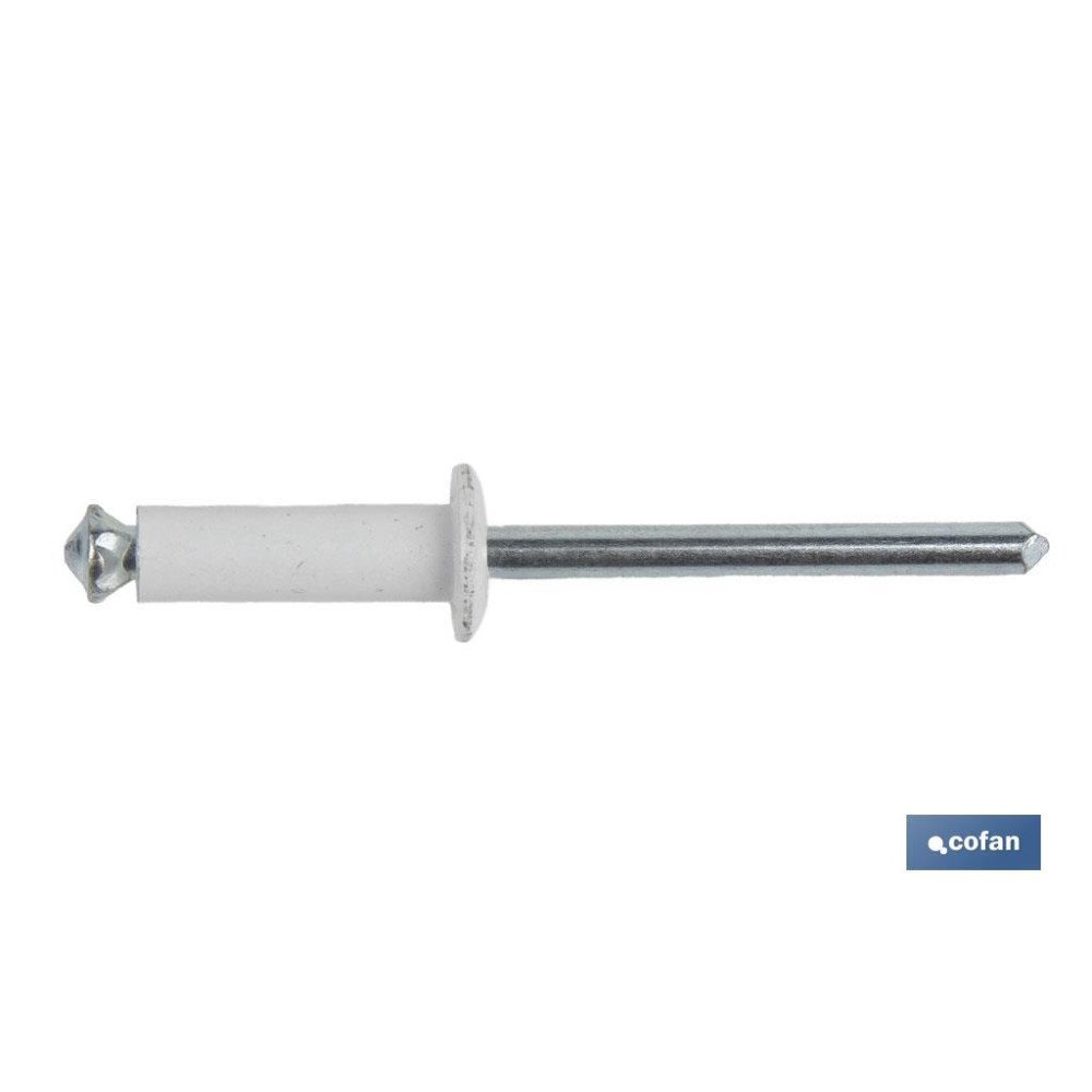 REMACHE DE FLOR BLANCO 4 X 16 MM (PACK: 500 UDS)