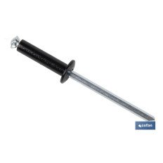 REMACHE DE FLOR NEGRO 4 X 20 MM (PACK: 500 UDS)