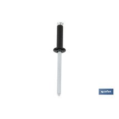 REMACHE DE FLOR NEGRO 4.8 X 16 MM (PACK: 500 UDS)