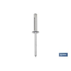 REMACHES ALUMINIO TRÉBOL 4...