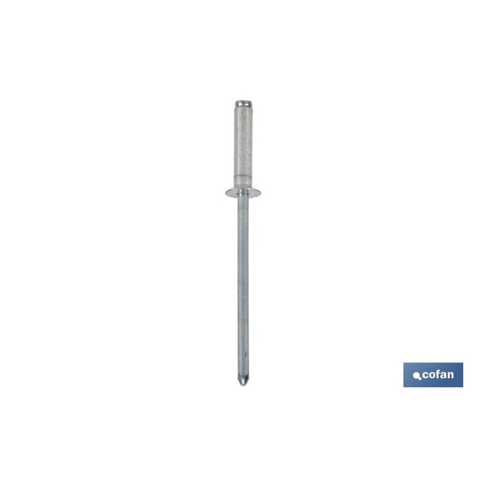REMACHE ALUM. STAND. AVELLANADO 2,4 X 8 MM (PACK: 1000 UDS)