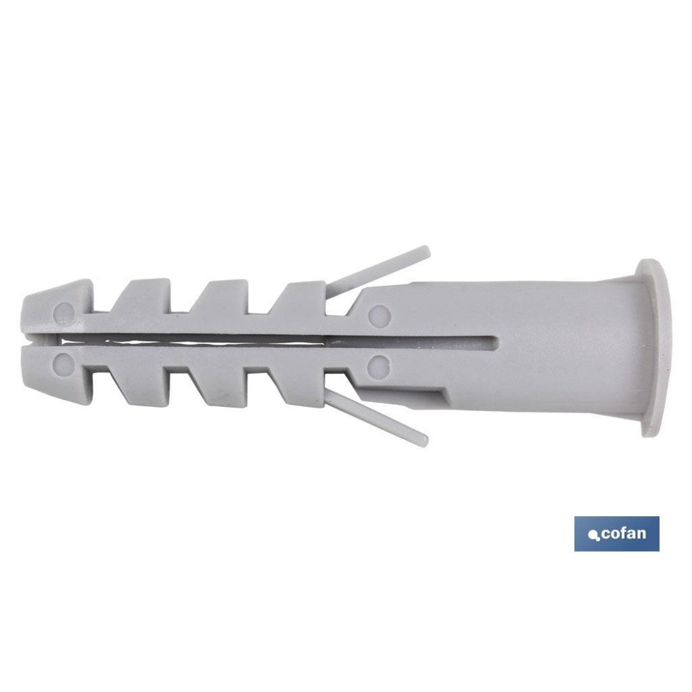 TACO NYLON CON COLLARÍN 12 X 60 MM (PACK: 25 UDS)