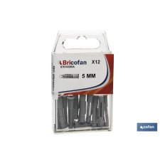 BLÍSTER DE 12 UDS TACO ANUDABLE 5 MM VENTA UNITARIA (PACK: 1 UDS)