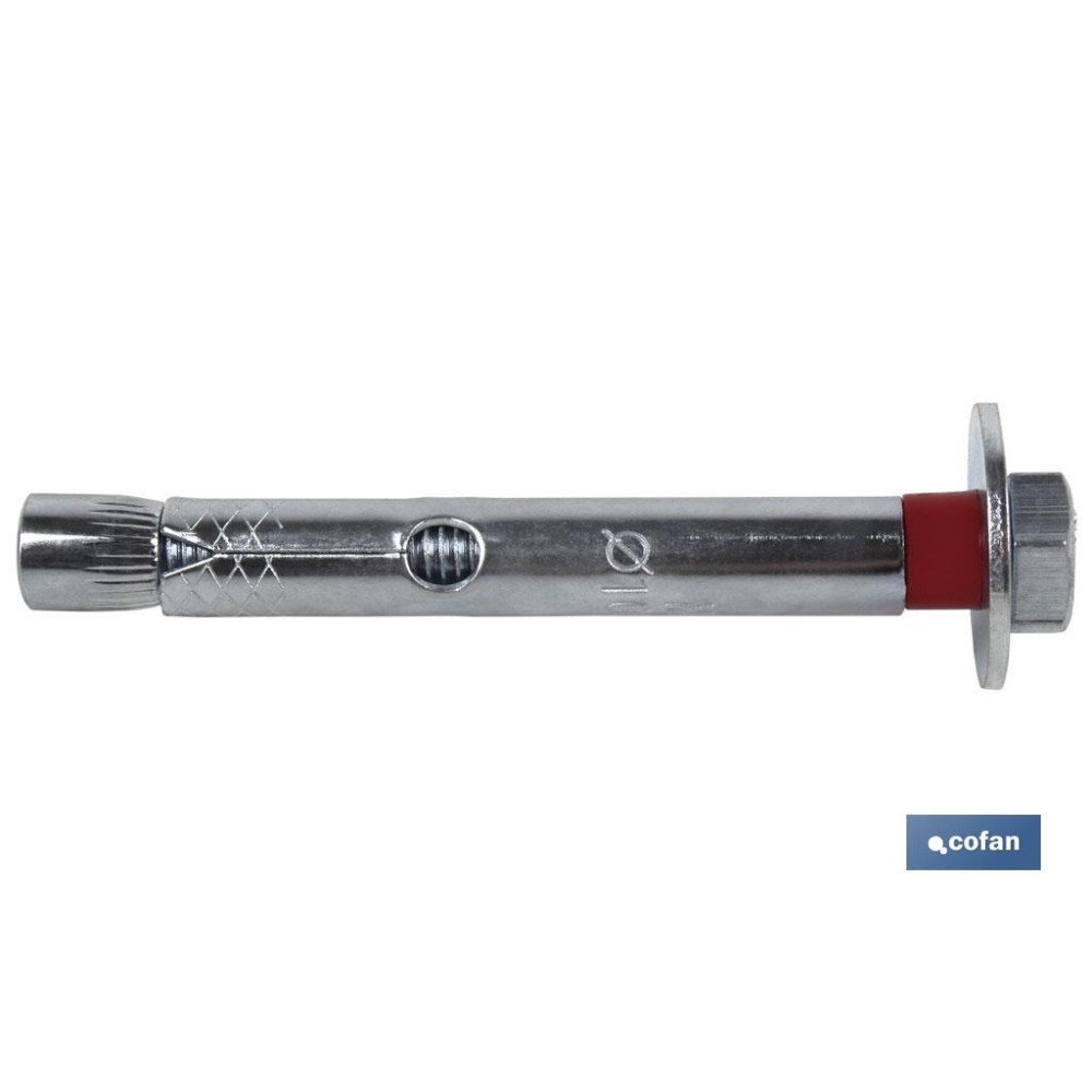 ANCLAJE METÁLICO TORN. HEXAGONAL 10/12X70 (PACK: 50 UDS)