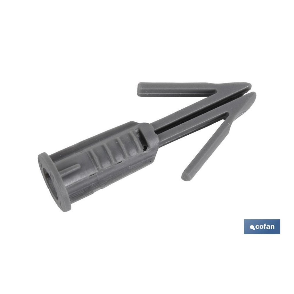 TACO FLECHA PLACAS DE YESO 6 x 10mm (PACK: 100 UDS)