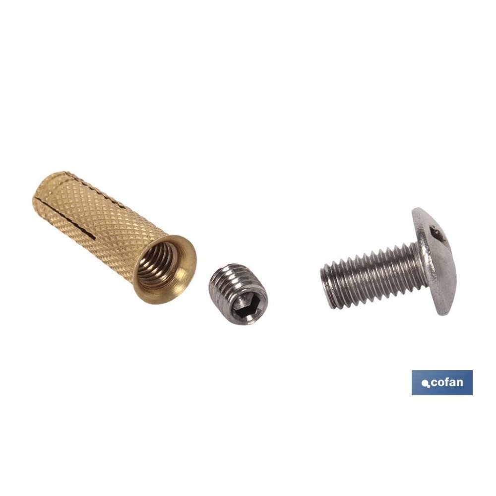 KIT DE ANCLAJE COBERTOR PISCINAS (3 PIEZAS) (PACK: 50 UDS)