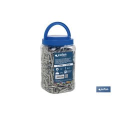 TACO GOLPE CON COLLARÍN AVELLANADO 6 X 40 BOTE DE 500 UDS. (PACK: 1 UDS)