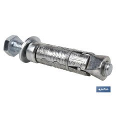 ANCLAJE ZAMAK HPM M-10x70 CON TORNILLO 8.8 (PACK: 40 UDS)