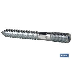ESPARRAGO DOBLE ROSCA CINCADO HUELLA TORX M6X50 (PACK: 100 UDS)