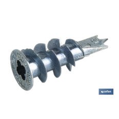 TACO ZAMAK 13X32 PARA PLACAS C/TORNILLO 4,2X32 (PACK: 100 UDS)