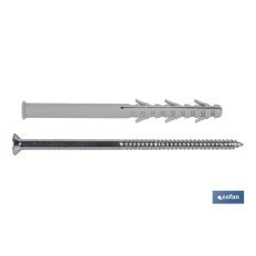 TACO LARGO DE GOLPE CON TORNILLO TORX Ø10 X 160 MM (PACK: 50 UDS)