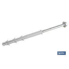 TACO LARGO DE GOLPE CON TORNILLO HEXAGONAL Ø10 X 140 MM (PACK: 50 UDS)