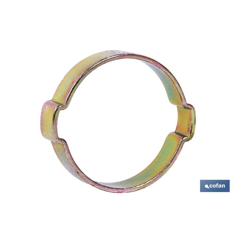 ABRAZADERA DOS OREJAS 25-28 (PACK: 100 UDS)