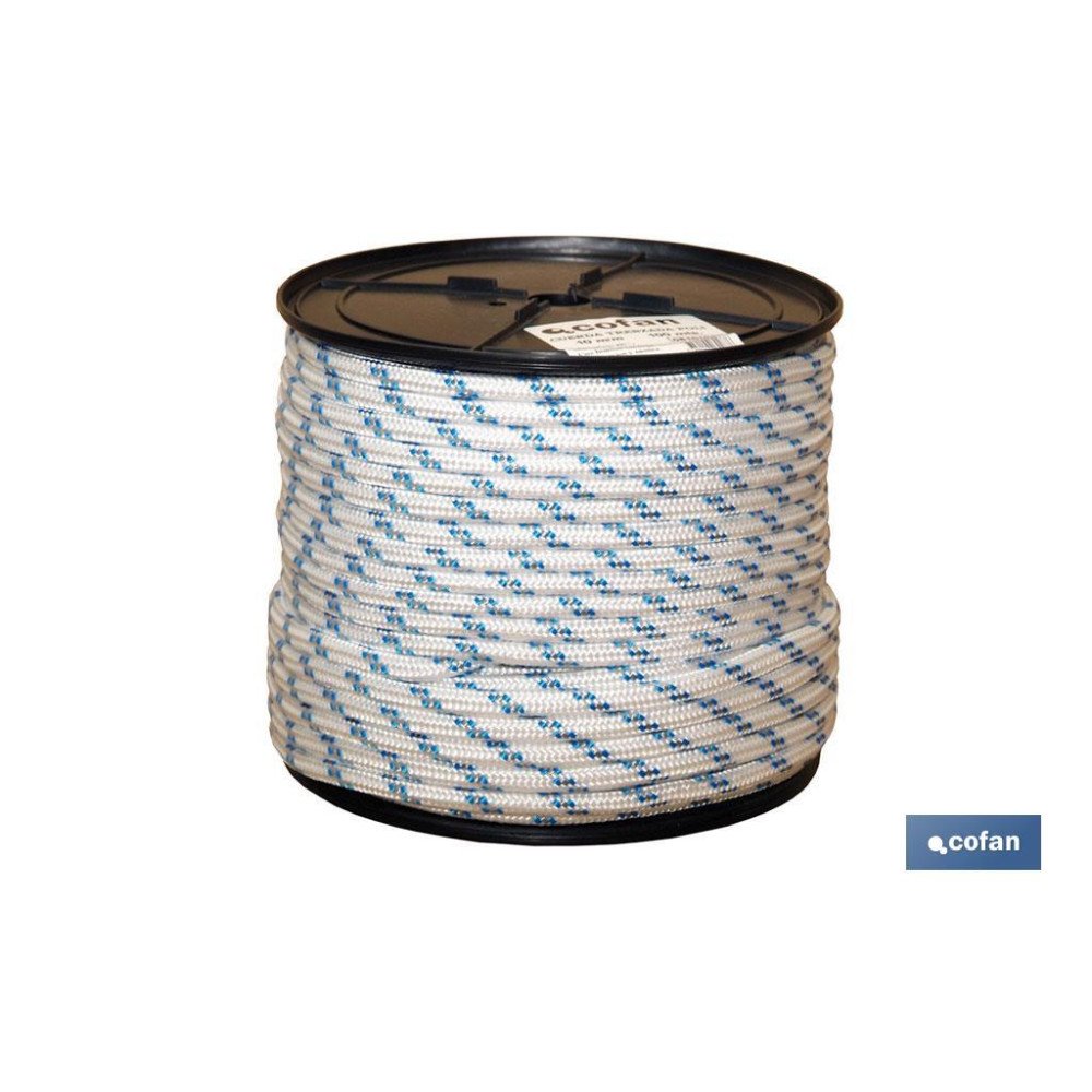 CUERDA TRENZADA POLI 12MM 50 MTS (PACK: 1 UDS)