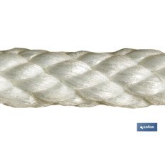 CUERDA NYLON MATE (4/Cabos) 10MM 50 M (PACK: 1 UDS)