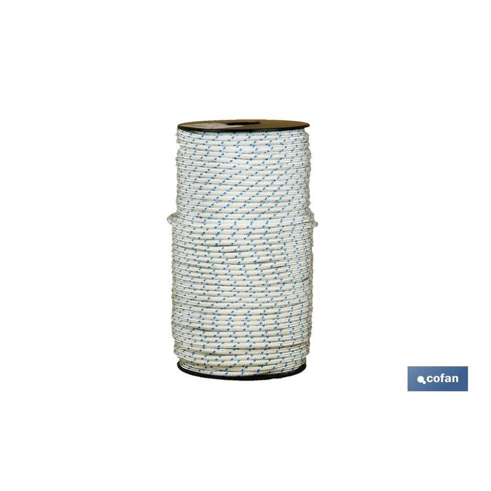 CARRETE CUERDA ESP. ARRANQUE 3 MM 100 MTS BCO (PACK: 1 UDS)