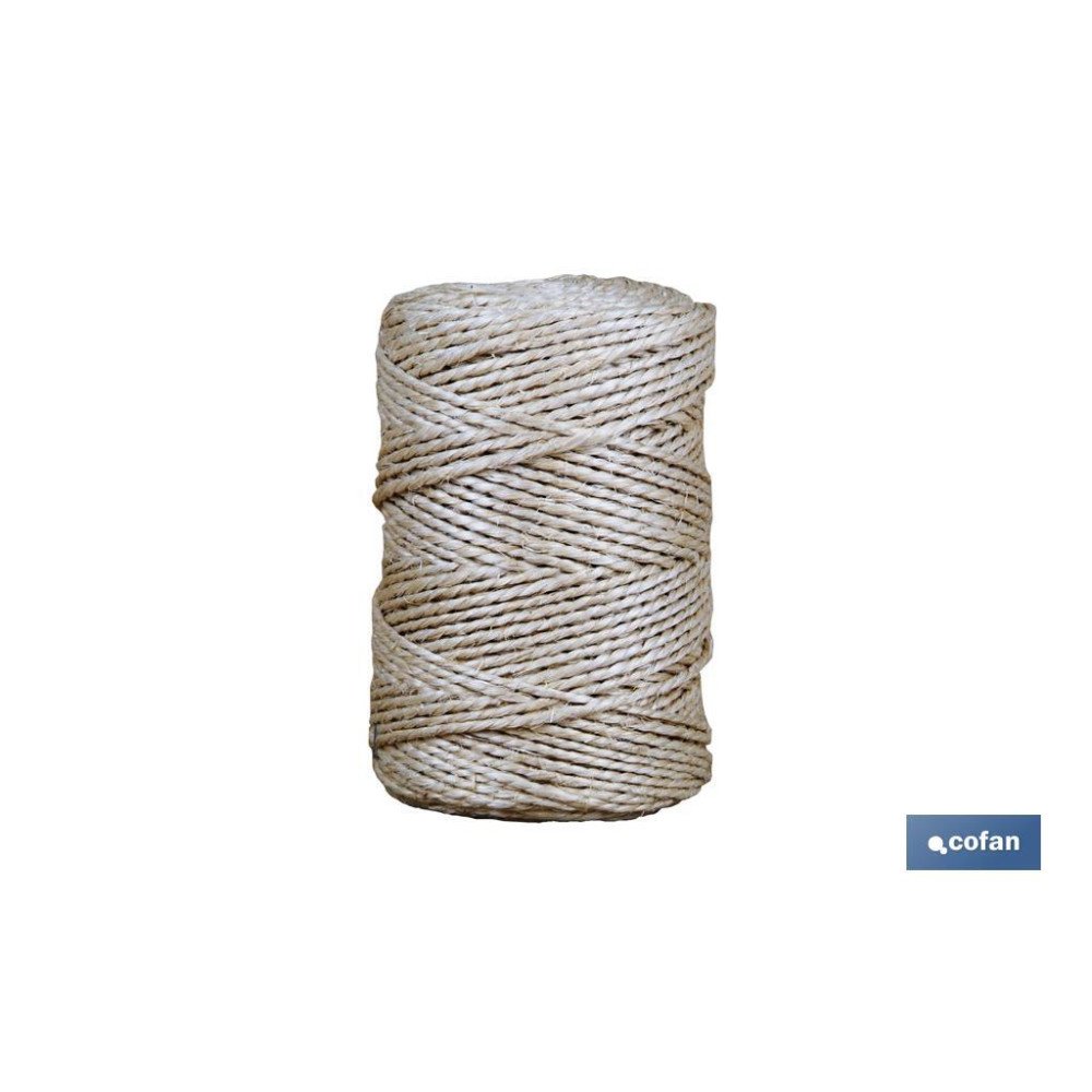 BLISTER SISAL PITA 2 CABOS 200 GRS NATURAL (PACK: 1 UDS)