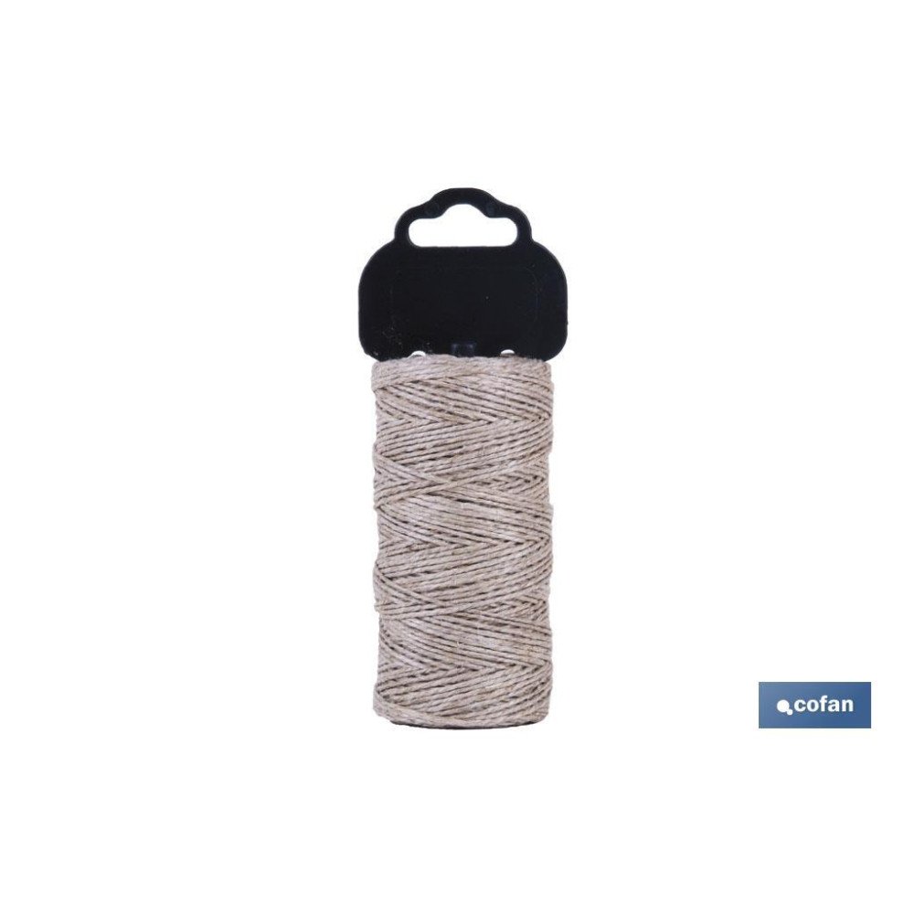 BLISTER HILO BRAMANTE CAÑAMO Nº5 100 GRS NATURAL (PACK: 1 UDS)