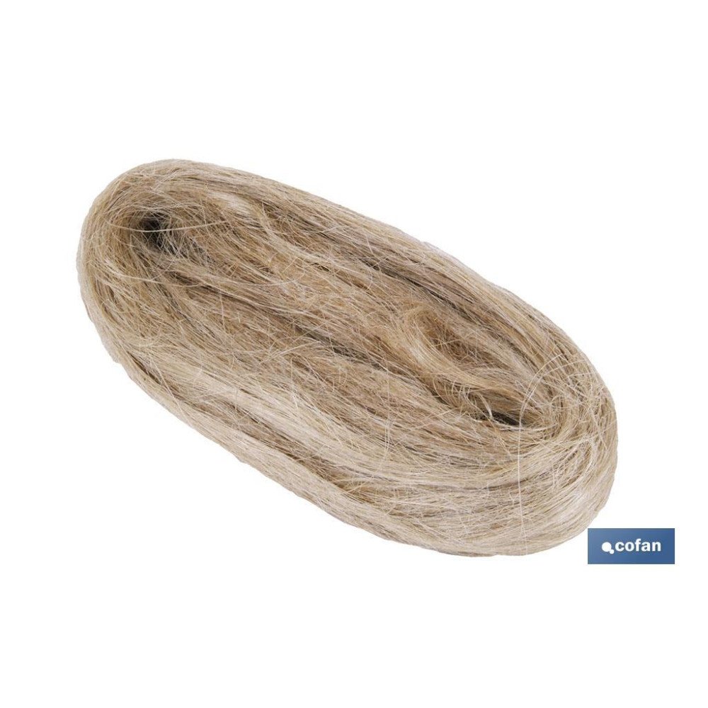 BLISTER MADEJA ESTOPA FONTANERO 20 GRS NATURAL (PACK: 1 UDS)