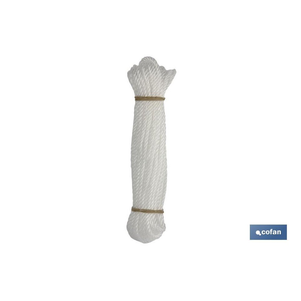 MADEJA CUERDA PLÁSTICO 5MM 10M NEGRO (PACK: 1 UDS)