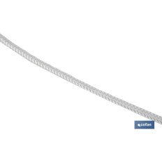 MADEJA CORDÓN POLIÉSTER REFORZADO 5 MM 25 M BLANCO (PACK: 1 UDS)