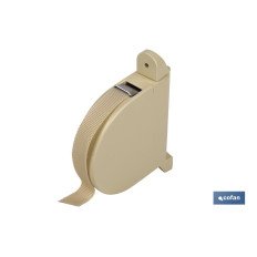 RECOGEDOR ABATIBLE PERSIANA MARFIL 6MX14 MM (PACK: 1 UDS)