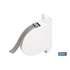 RECOGEDOR ABATIBLE PERSIANA MARFIL 6MX20 MM (PACK: 1 UDS)