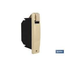 RECOGEDOR CINTA PERSIANA COMPACTO MARFIL 20 MM (PACK: 1 UDS)