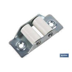 PASACINTAS METÁLICO CON RODILLO DE NYLON 31X65 MM (PACK: 20 UDS)