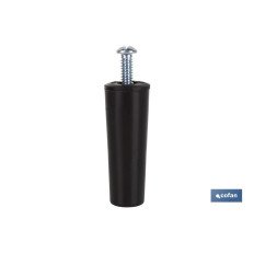 TOPE PERSIANA 60 MM MARRÓN CON TORNILLO M-6 VENTA UNITARIA (PACK: 1 UDS)