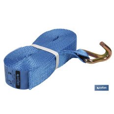 CINTA 7,5 MTS + GANCHO CERRADO 1500 KGS (PACK: 1 UDS)