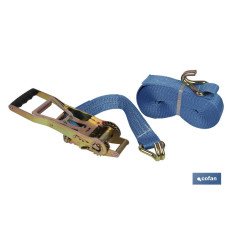 CJTO. DE TRINCAJE REVERSO GANCHO CERRADO 5000 KG X 9 M (PACK: 1 UDS)